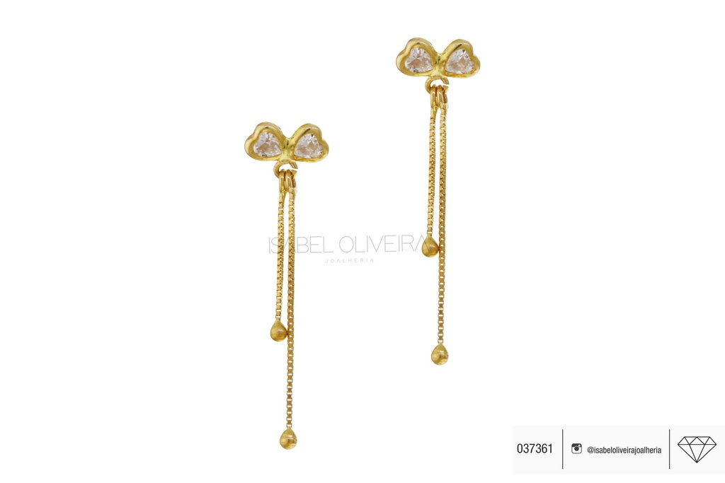 Brinco Kids · Ouro Amarelo 18k